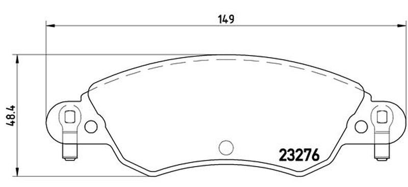 BREMBO P-61-070