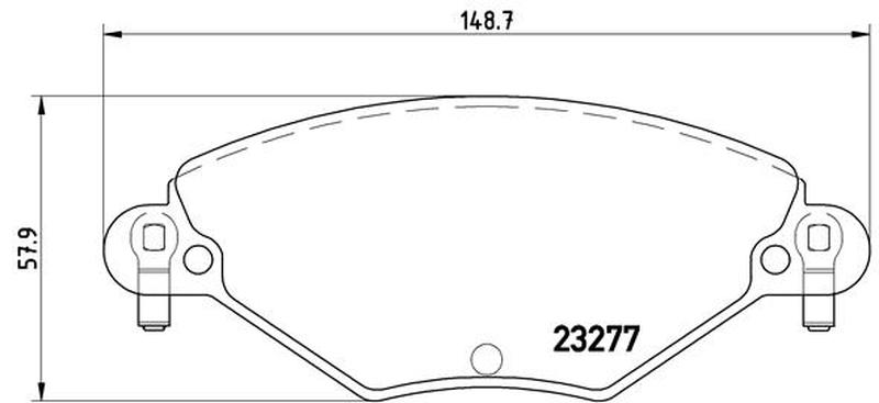 BREMBO P-61-071