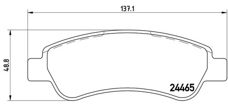 BREMBO P-61-091