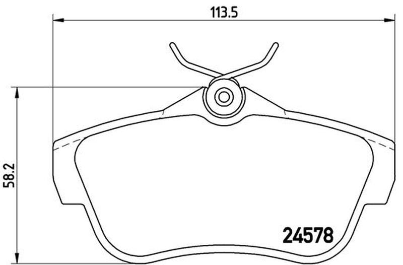 BREMBO P-61-095