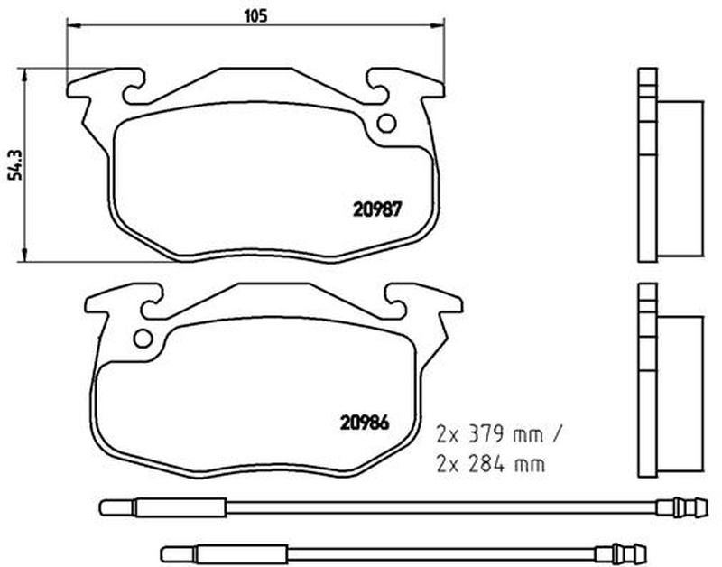 BREMBO P-61-099