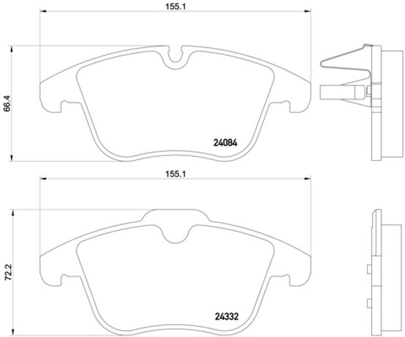 BREMBO P-61-106