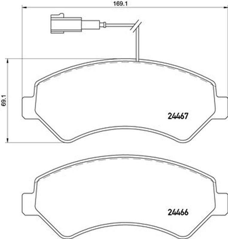 BREMBO P-61-118