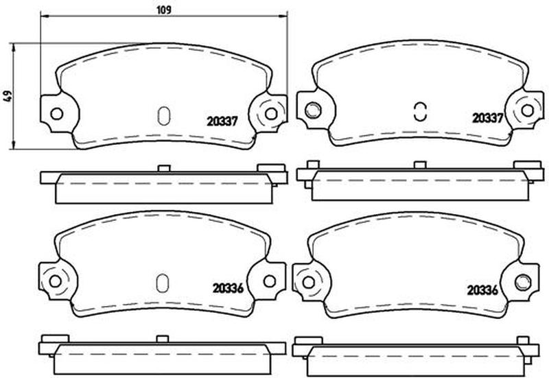 BREMBO P-68-002