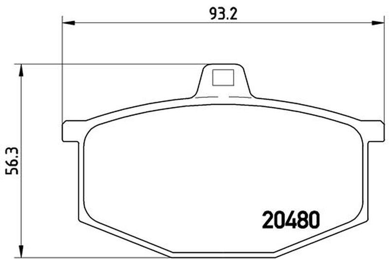 BREMBO P-68-005