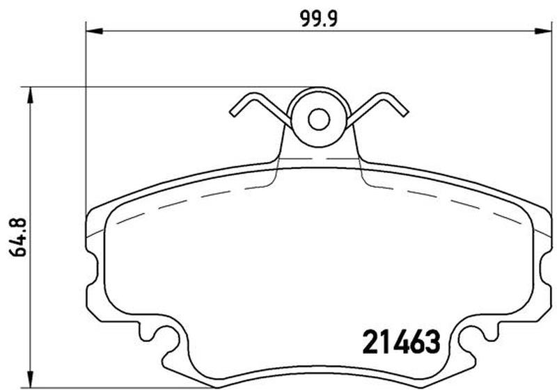 BREMBO P-68-008