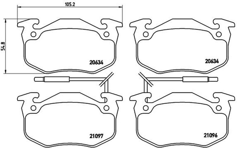 BREMBO P-68-015