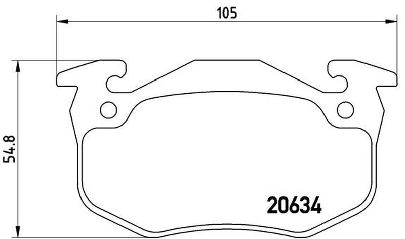 BREMBO P-68-020