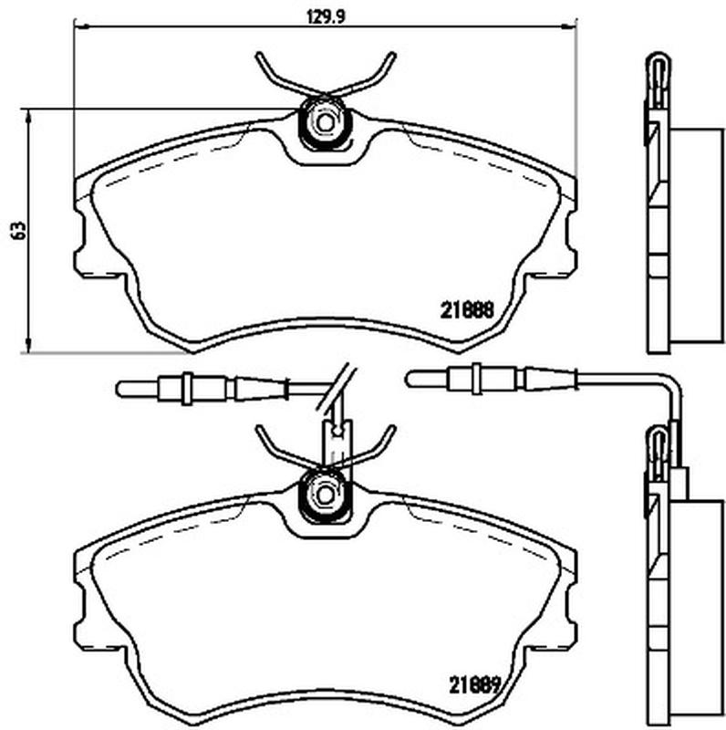 BREMBO P-68-023