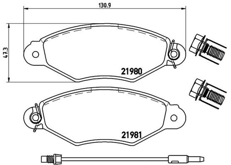 BREMBO P-68-042