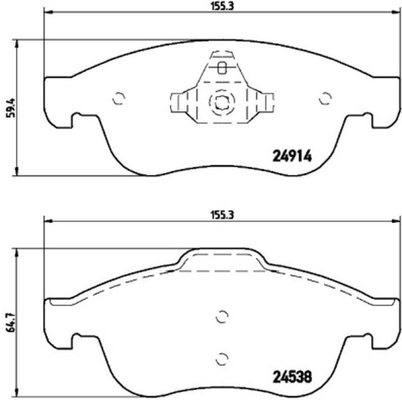 BREMBO P-68-050