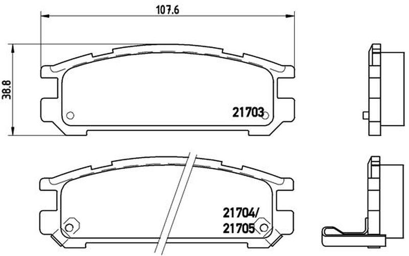 BREMBO P-78-005
