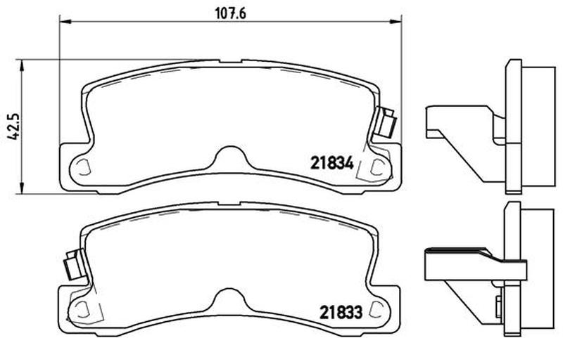 BREMBO P-83-015