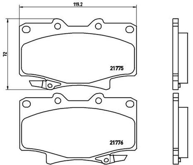 BREMBO P-83-025