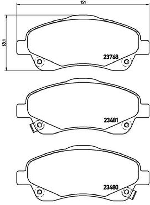 BREMBO P-83-046