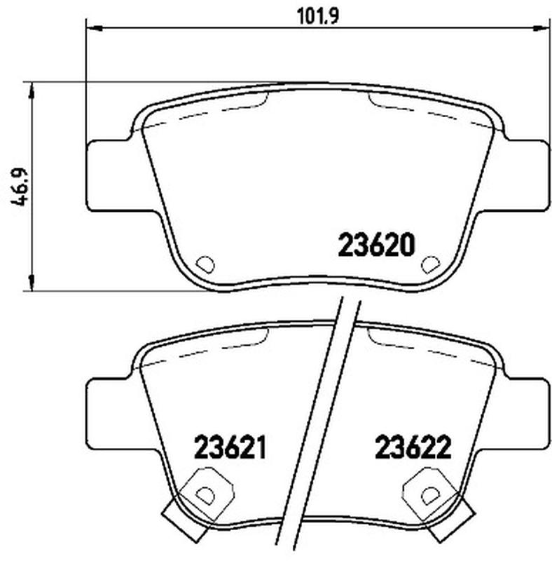 BREMBO P-83-047