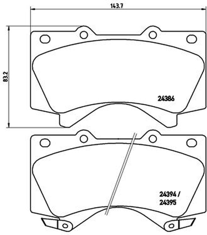 BREMBO P-83-107