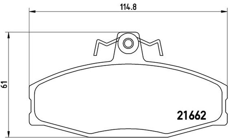 BREMBO P-85-022