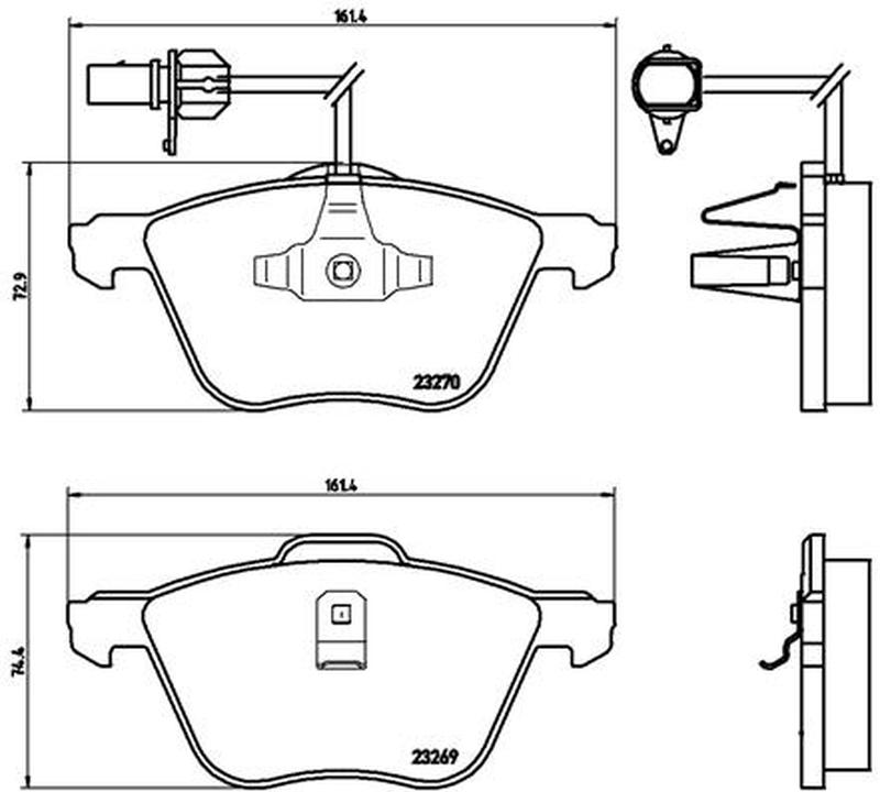 BREMBO P-85-061