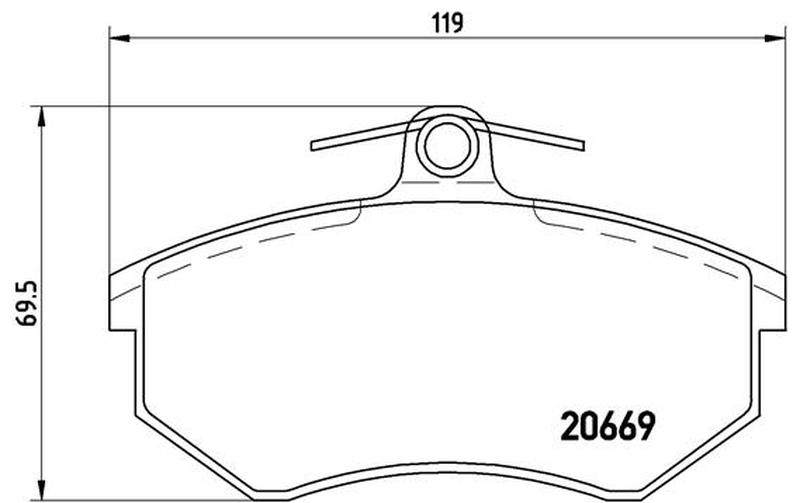 BREMBO P-85-092