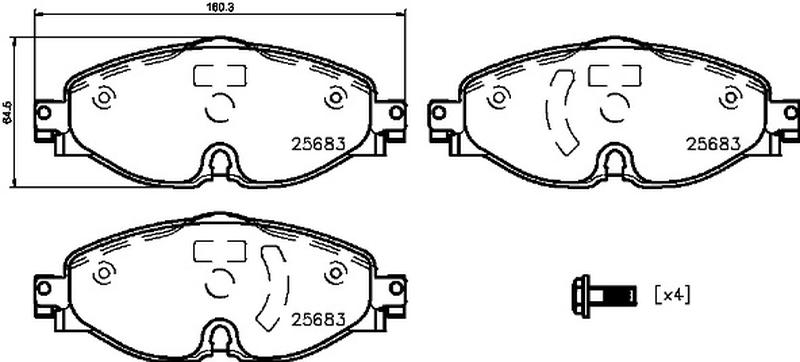 BREMBO P-85-147