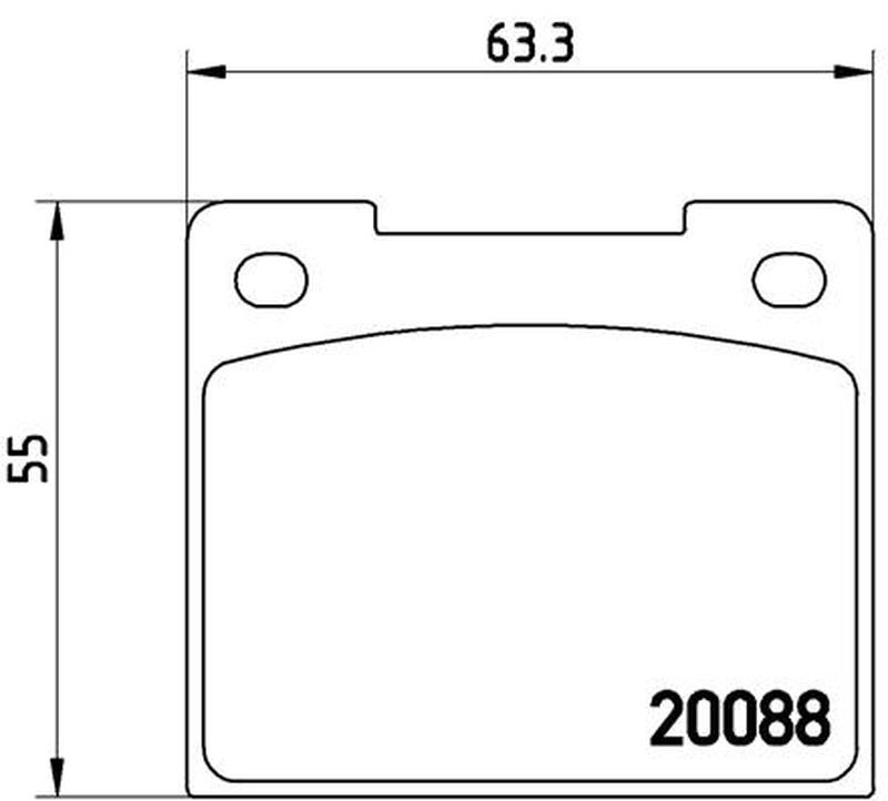 BREMBO P-86-001