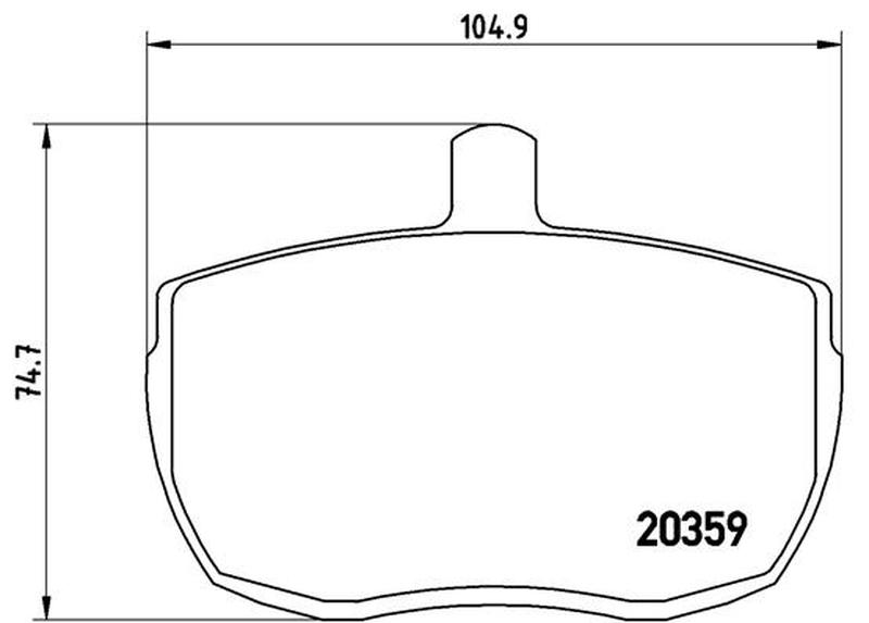 BREMBO P-A6-001