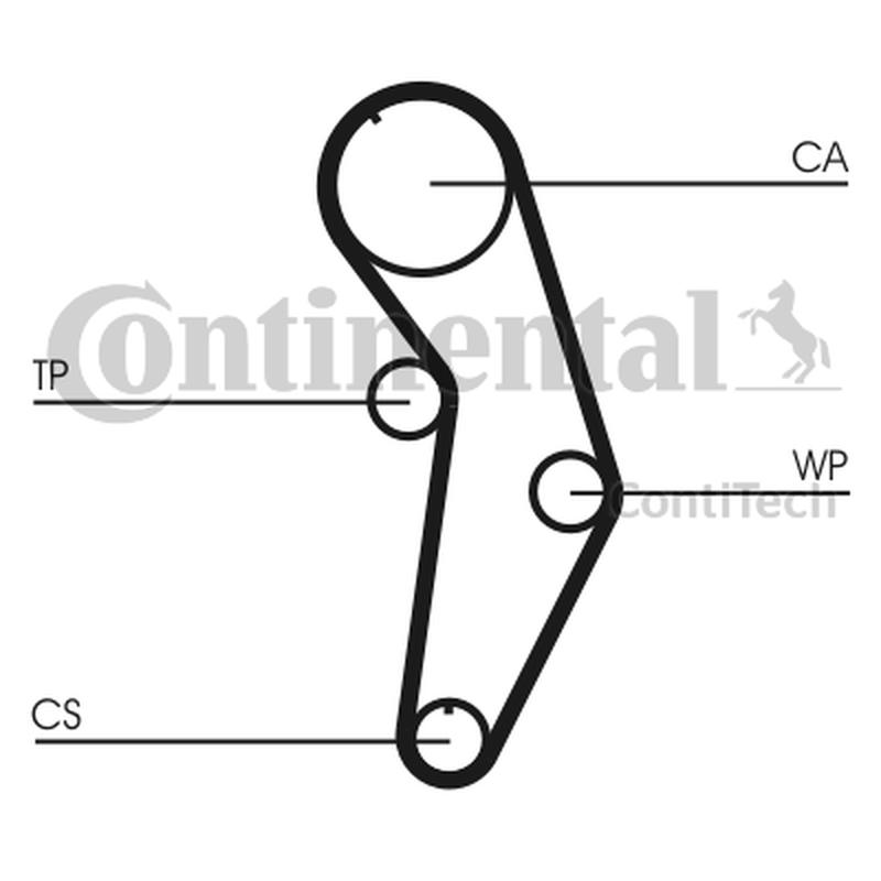 CONTITECH CT908WP1-3