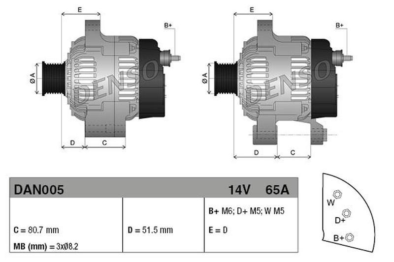 DENSO DAN005-4