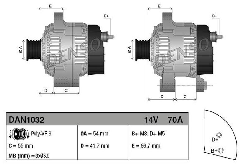 DENSO DAN1032-3