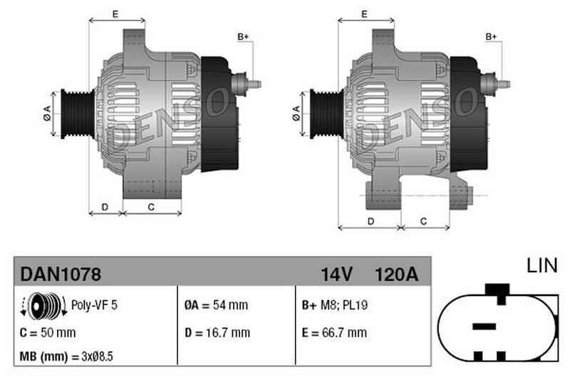 DENSO DAN1078-4