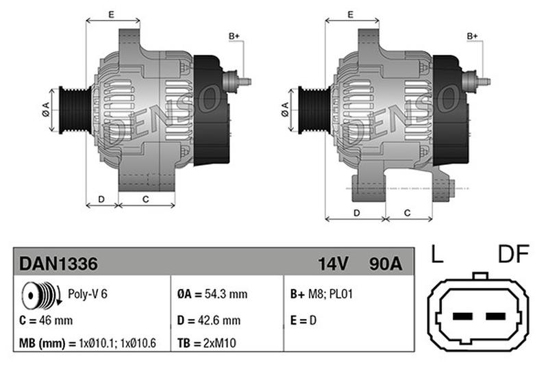 DENSO DAN1336-4