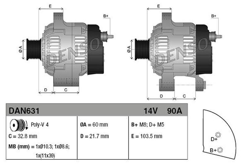 DENSO DAN631