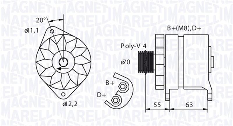 MAGNETI-MARELLI 063321395010