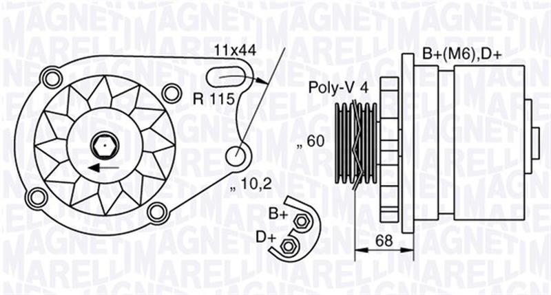 MAGNETI-MARELLI 063321747010