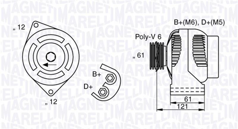 MAGNETI-MARELLI 063377017010