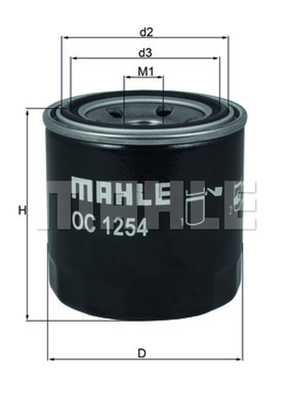 MAHLE OC-1254