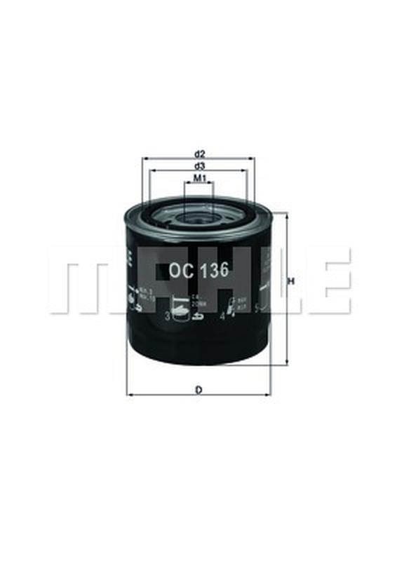 MAHLE OC-136