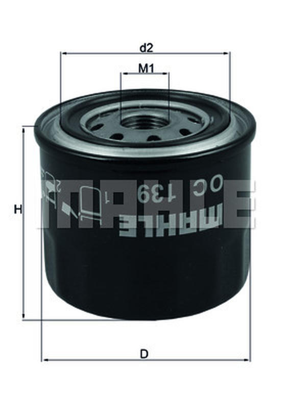 MAHLE OC-139