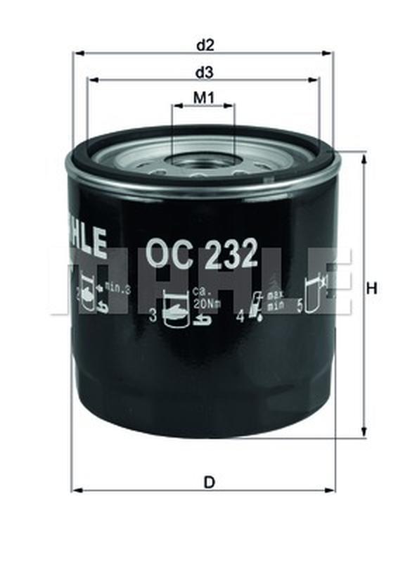 MAHLE OC-232
