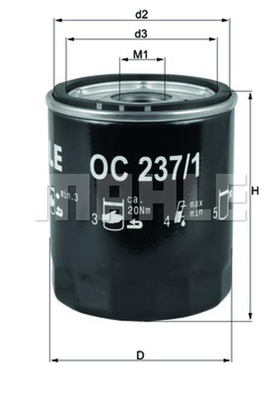 MAHLE OC-237-1