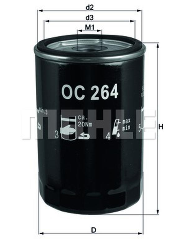 MAHLE OC-264