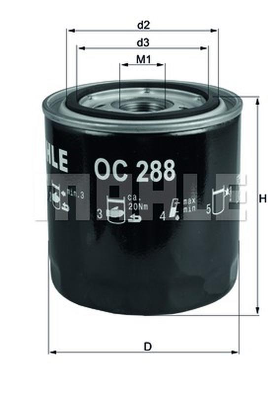 MAHLE OC-288
