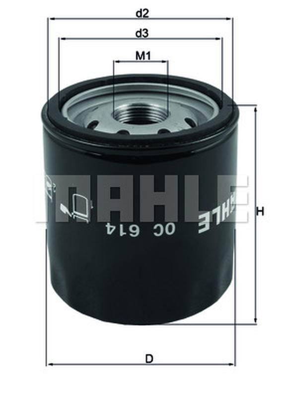 MAHLE OC-614