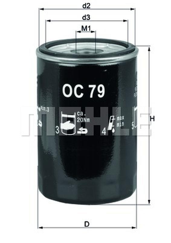 MAHLE OC-79