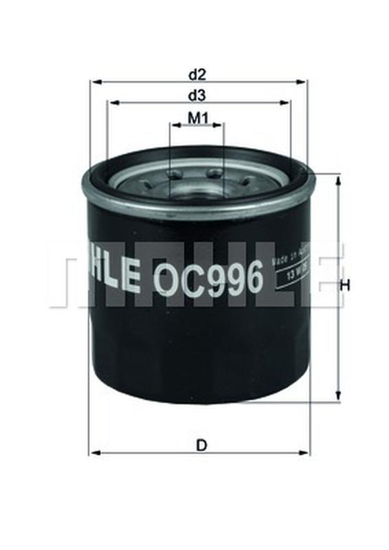 MAHLE OC-996