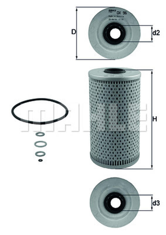 MAHLE OX-96D