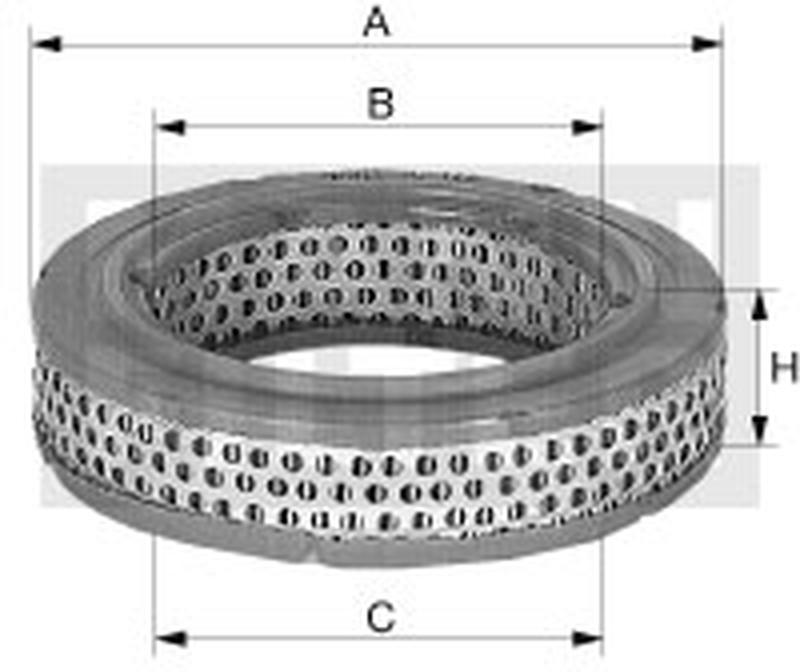 MANN-FILTER C-1555-6