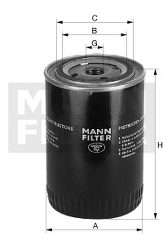 MANN-FILTER W-713-14