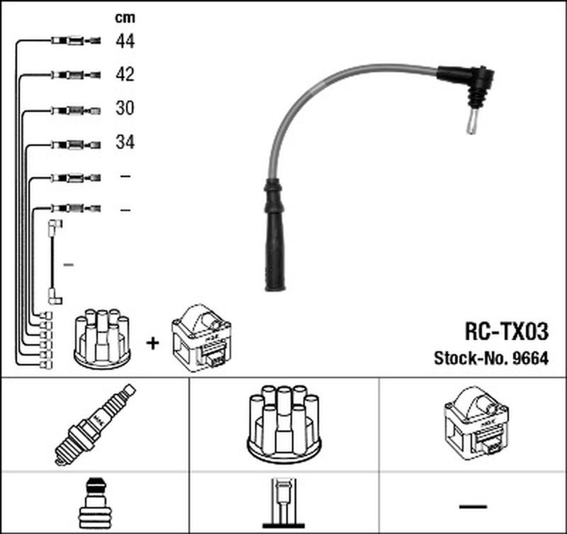 NGK 9664